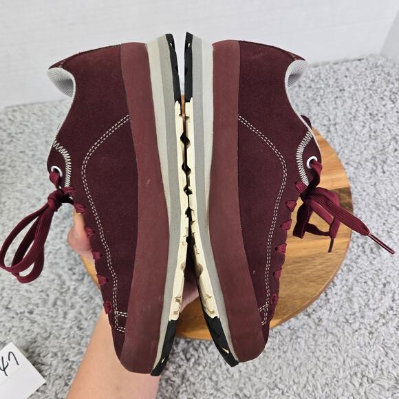 Scarpa Margarita Bordeaux Suede Performance Outdoor Vibram Hiking Shoe Womens 7 - Picture 9 of 13